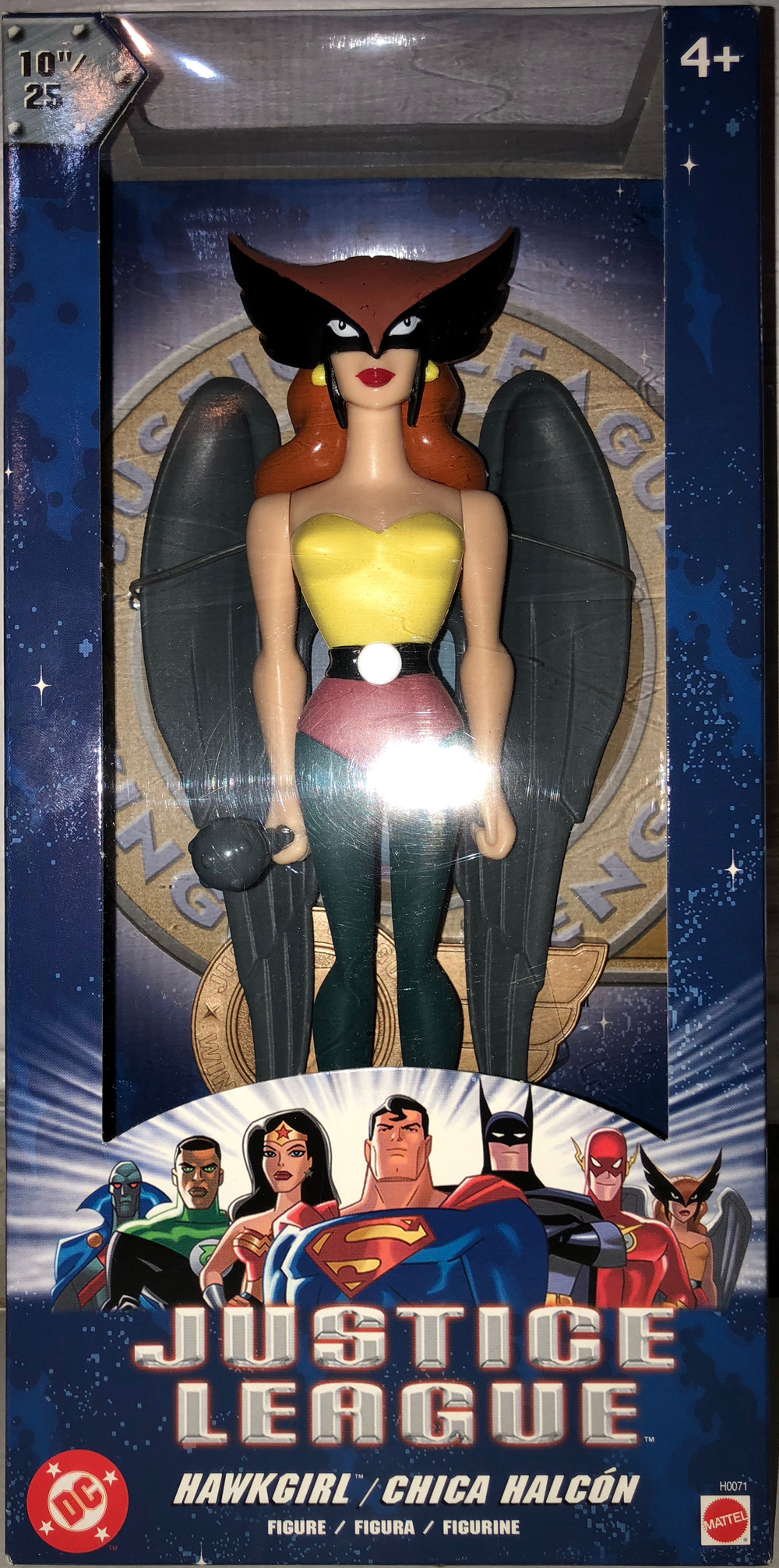 10 inch Hawkgirl Justice League Action Figure Mattel