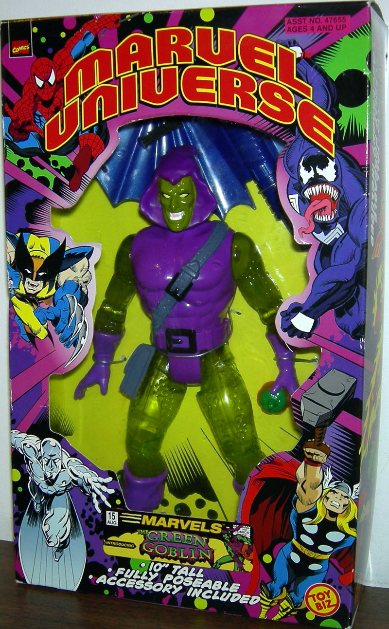 10 inch Green Goblin, Marvel Universe, transparent