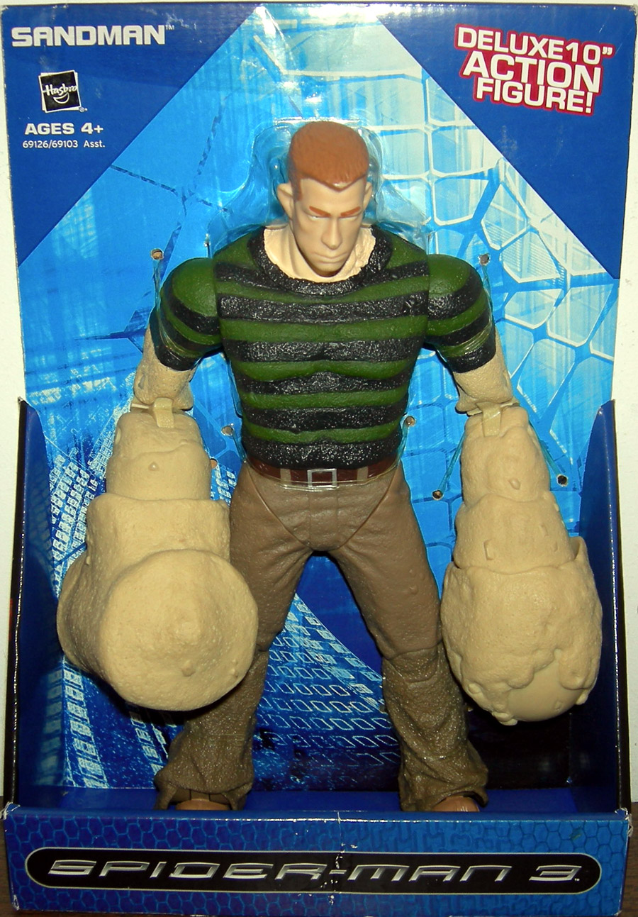 spiderman 3 sandman toy