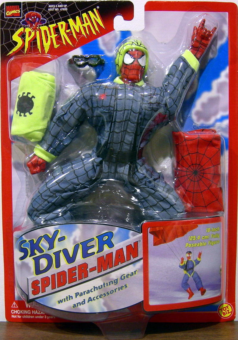 spider man parachute toy