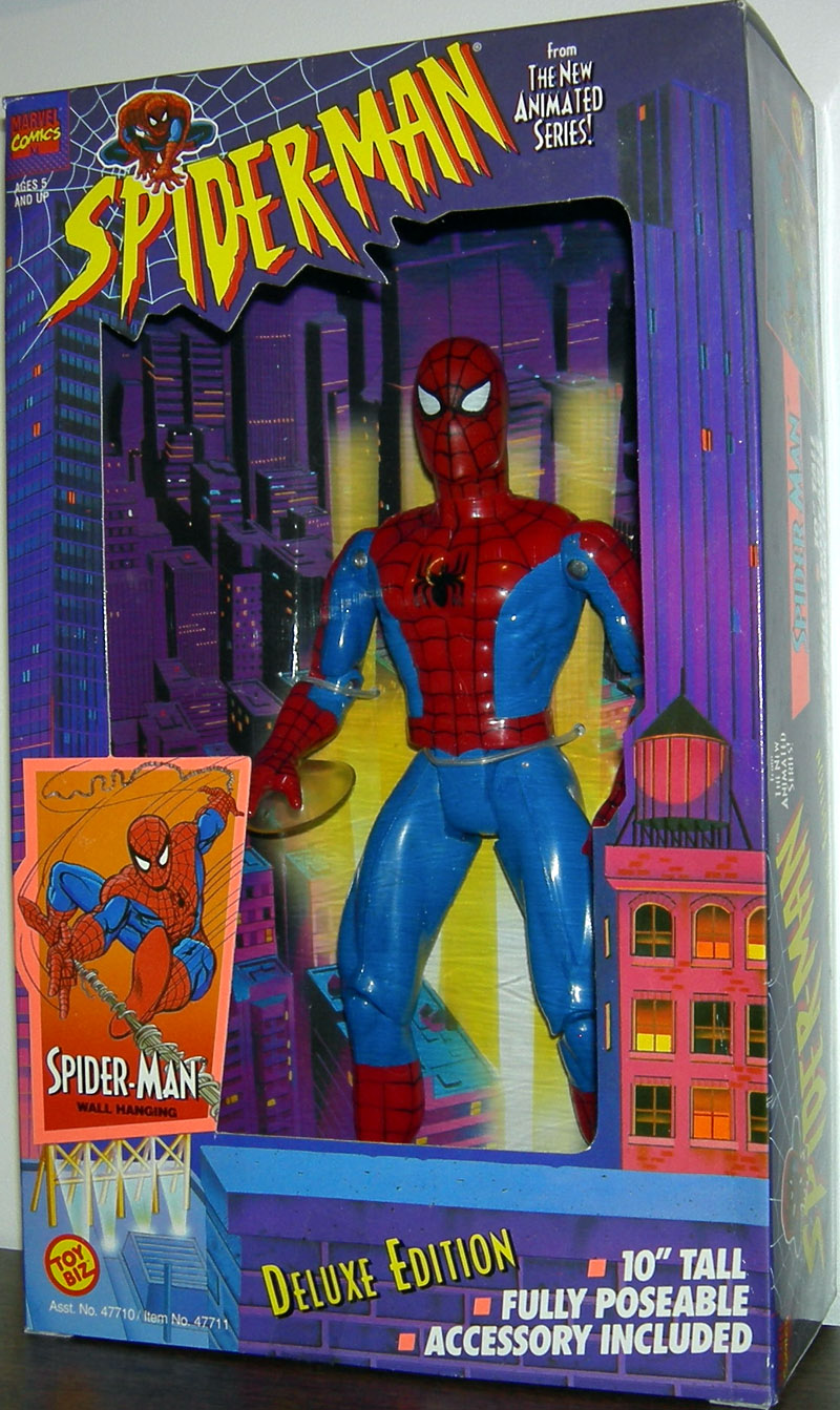 hanging spiderman toy