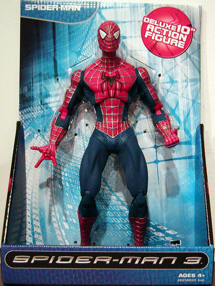 Spider-Man 3 Deluxe Figure 10 Inch Movie Hasbro - 10inchspiDerman3