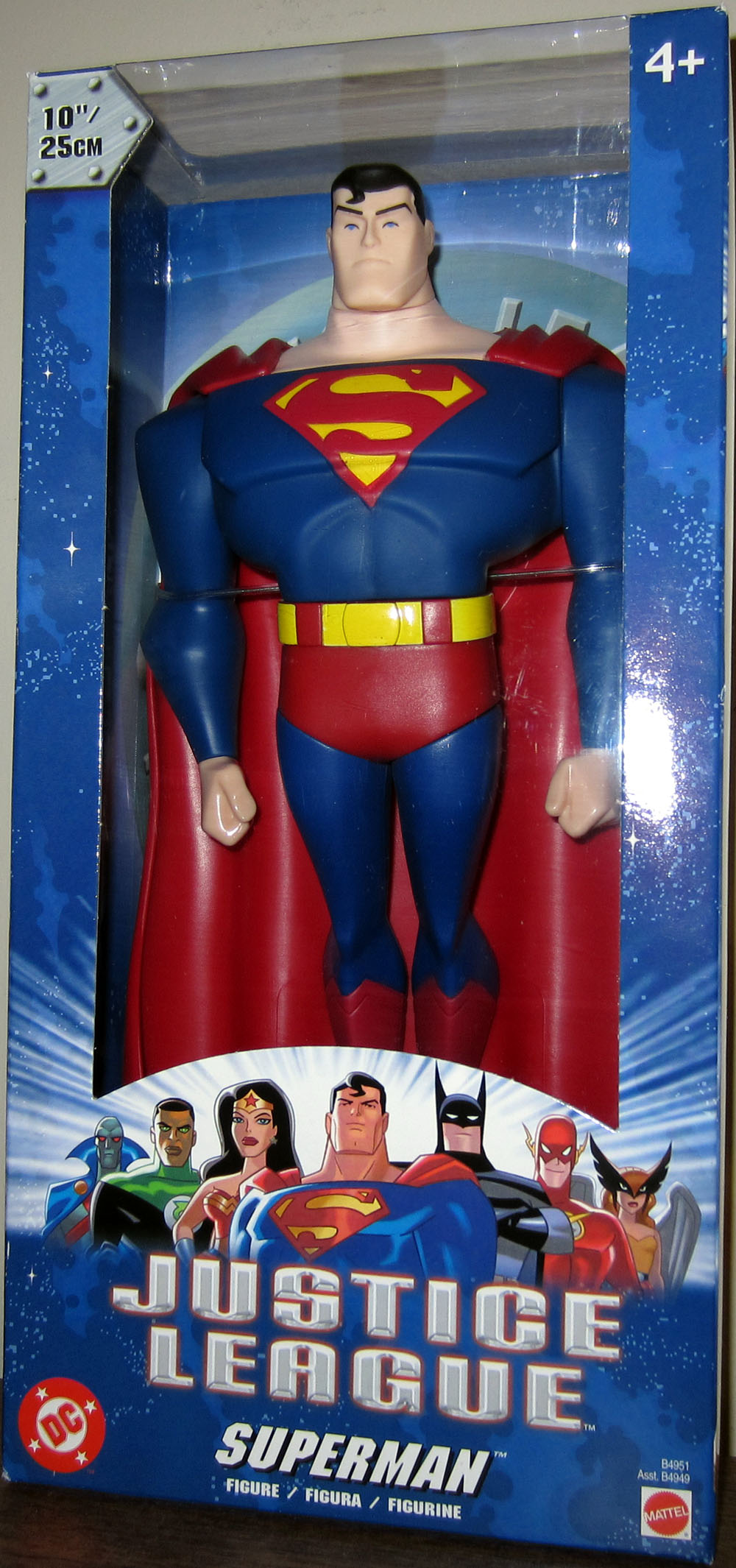  Mattel Justice League Superman Figure : Toys & Games