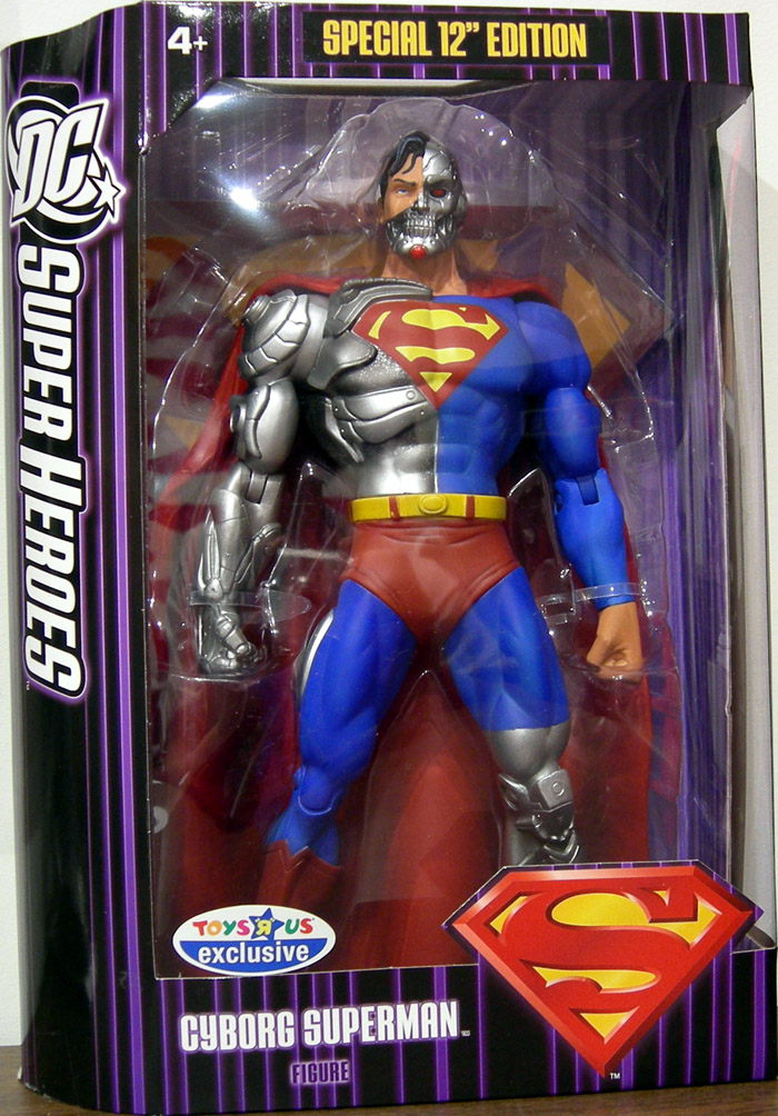 Cyborg Superman Action Figure 12 Inch Select Sculpt S3 - 12inchcyborgsuperman