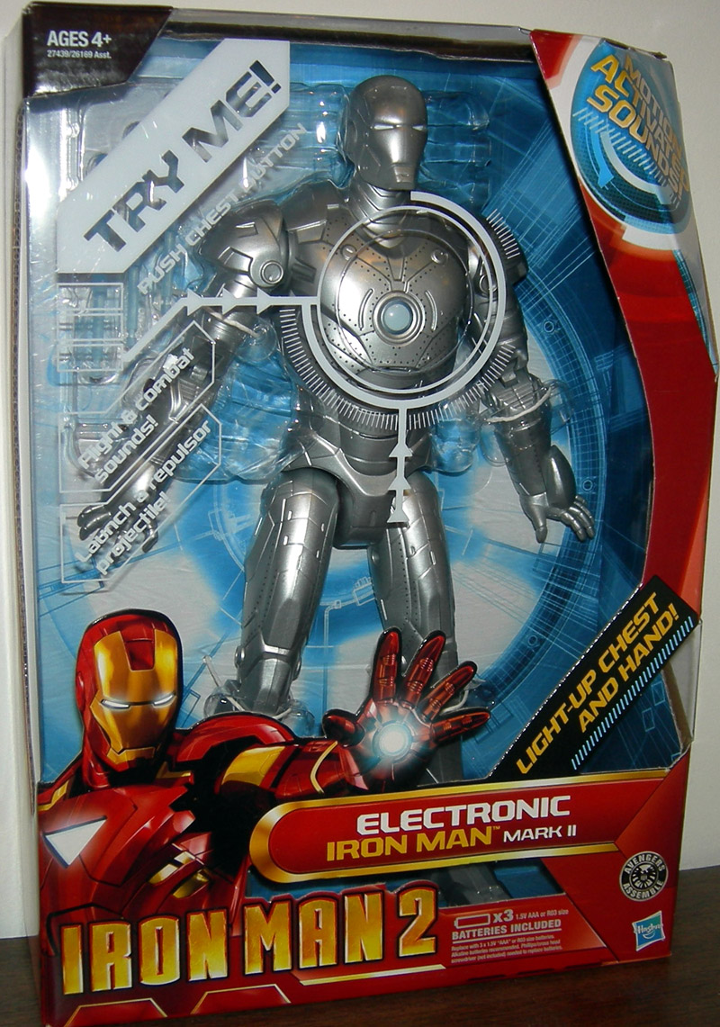 200 inch Electronic Iron Man 20 Mark II Action Figure