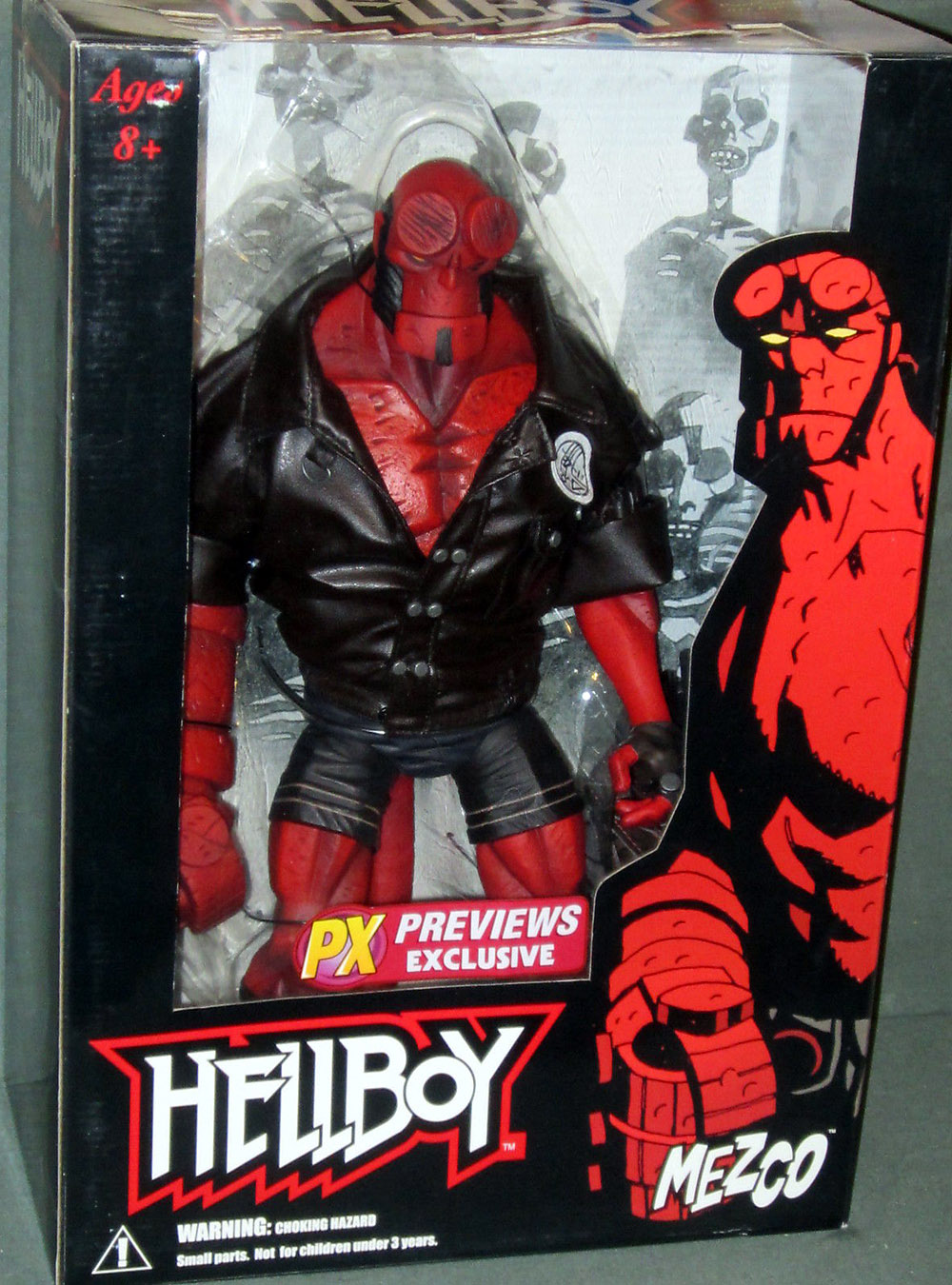mezco comic hellboy