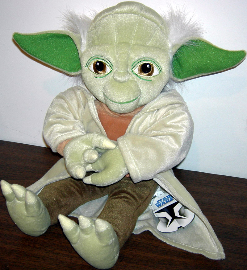 19 Inch Yoda Plush Pillow Buddy