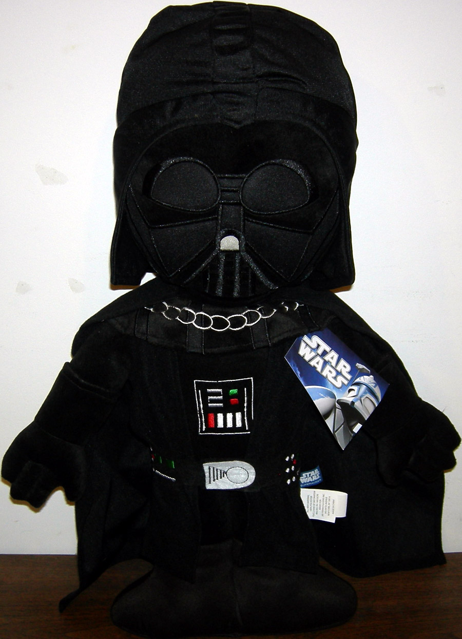 darth vader plush pillow