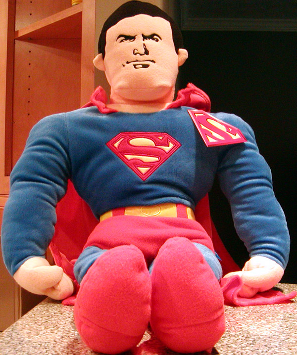 giant superman plush