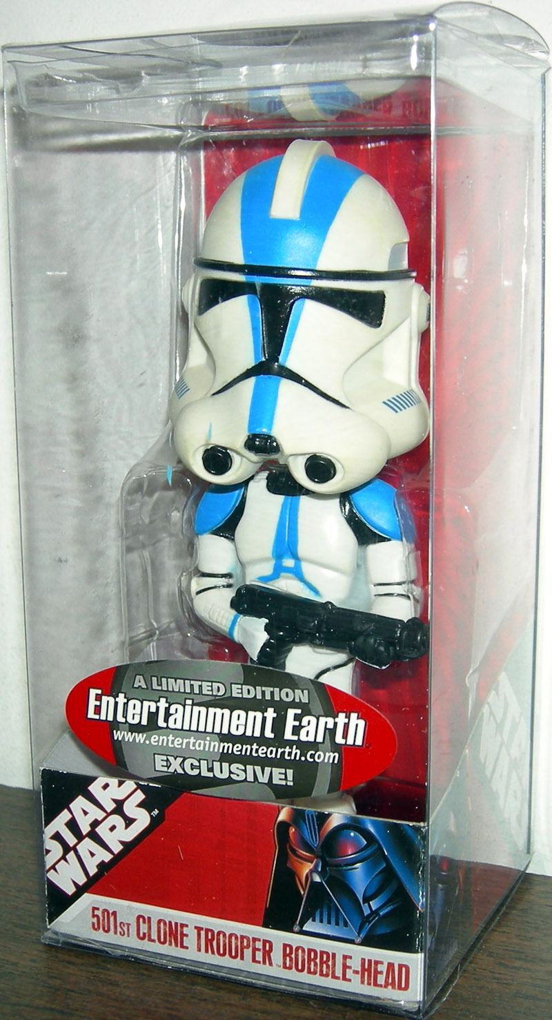 501st Clone Trooper Bobble Head Entertainment Earth