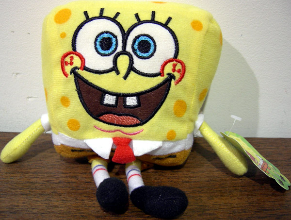 spongebob plush block