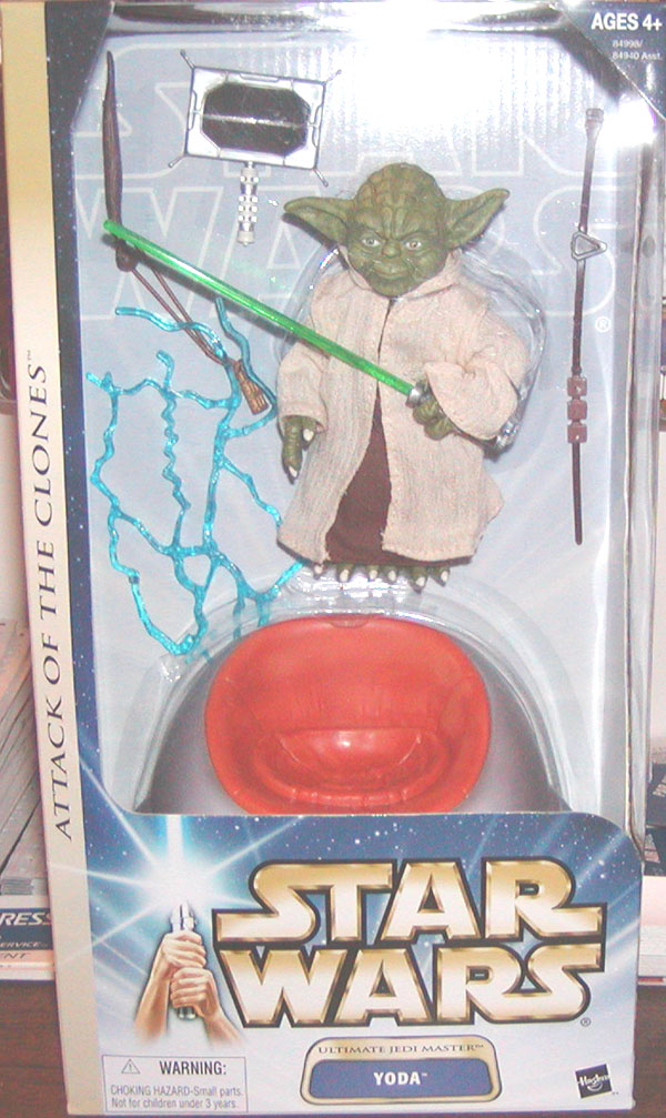 yoda plastic figure