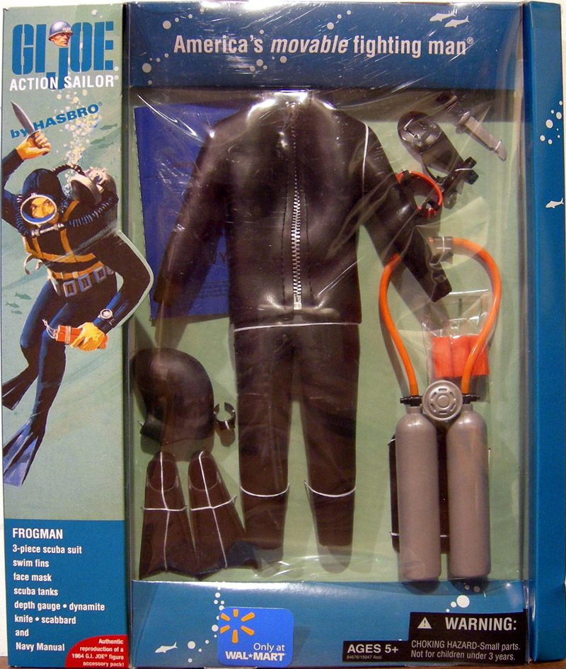 Action Sailor Frogman equipment