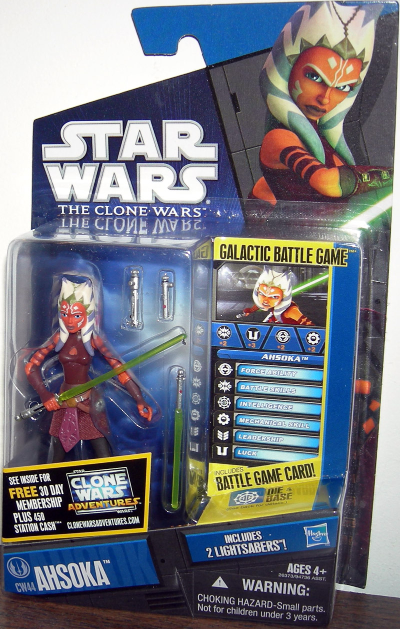 Ahsoka Action Figure CW44 Star Wars Clone Wars Hasbro - Ahsoka Cw44