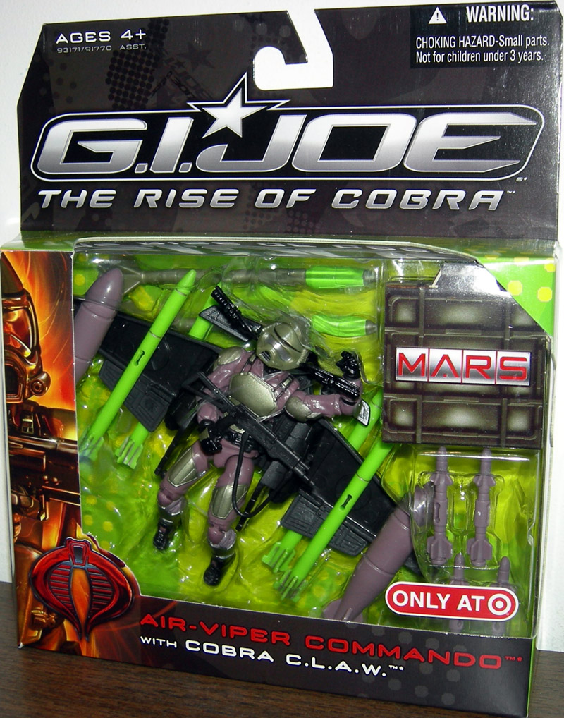 Air-Viper Commando with Cobra CLAW Action Figure GI Joe