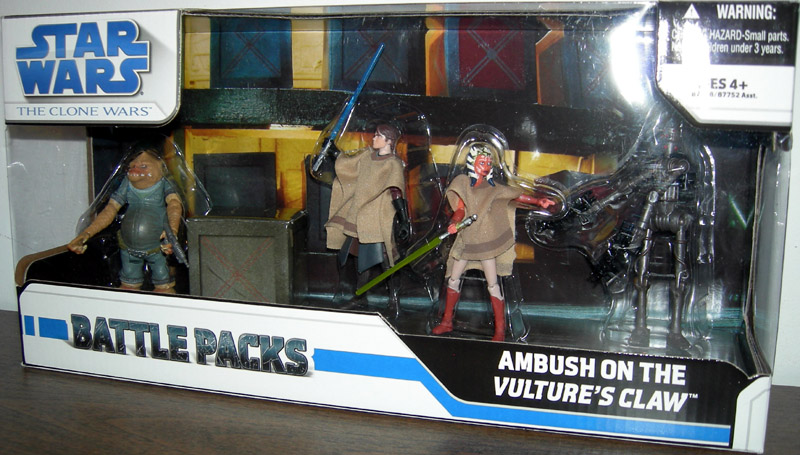 Ambush on the Vultures Claw Clone Wars Action Figures