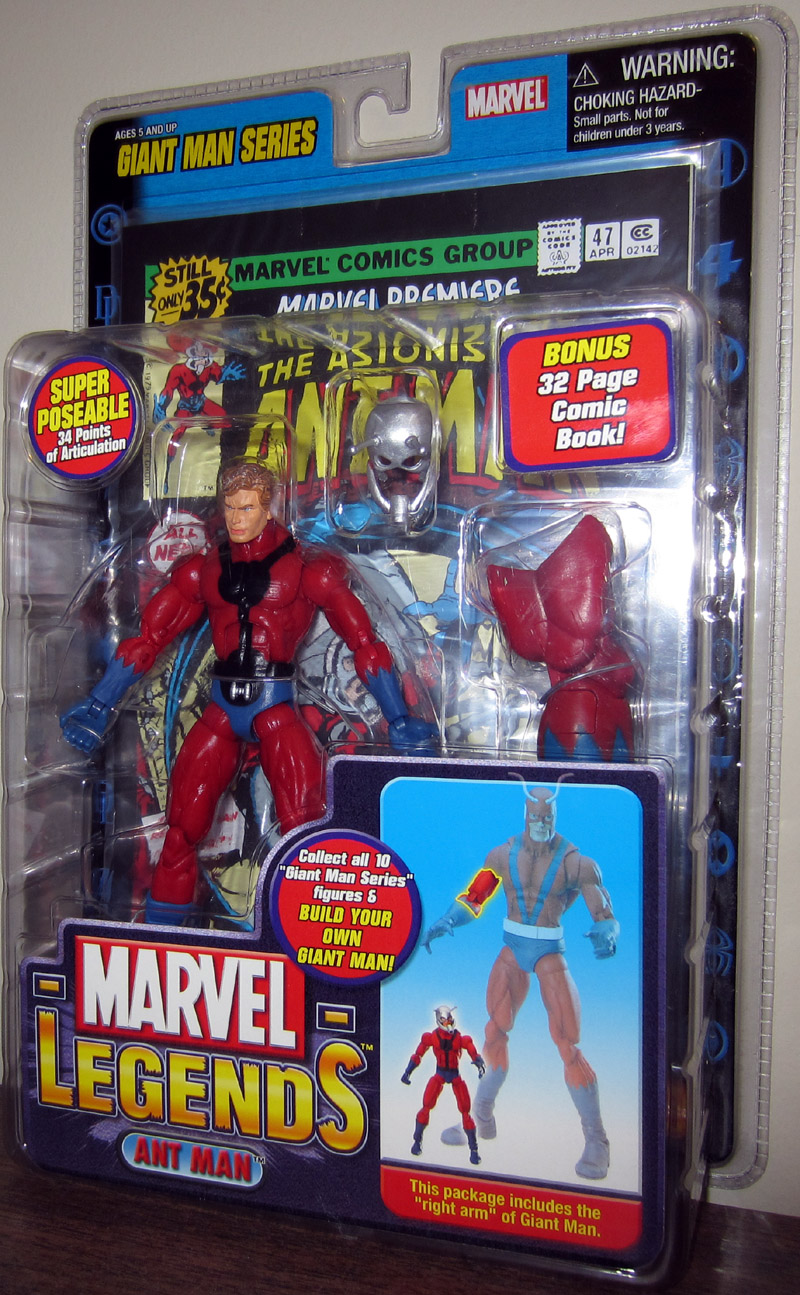 Ant Man Marvel Legends Figure Toy Biz