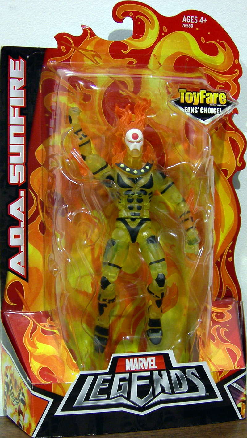 marvel legends sunfire aoa