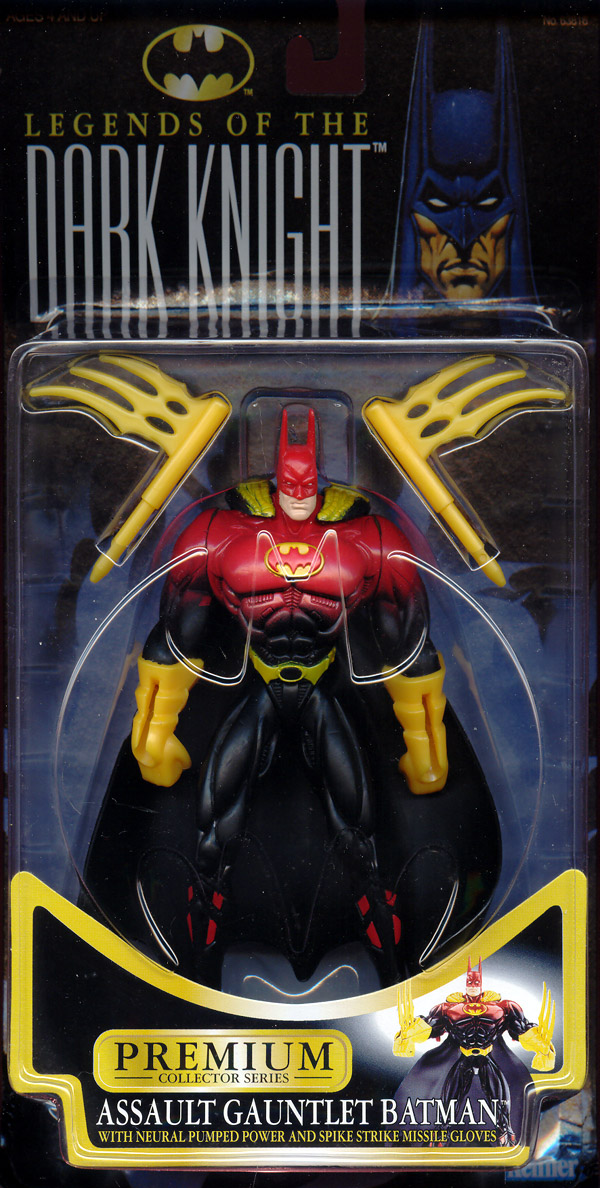 Legends of the Dark Knight ASSAULT GAUNTLET BATMAN 6