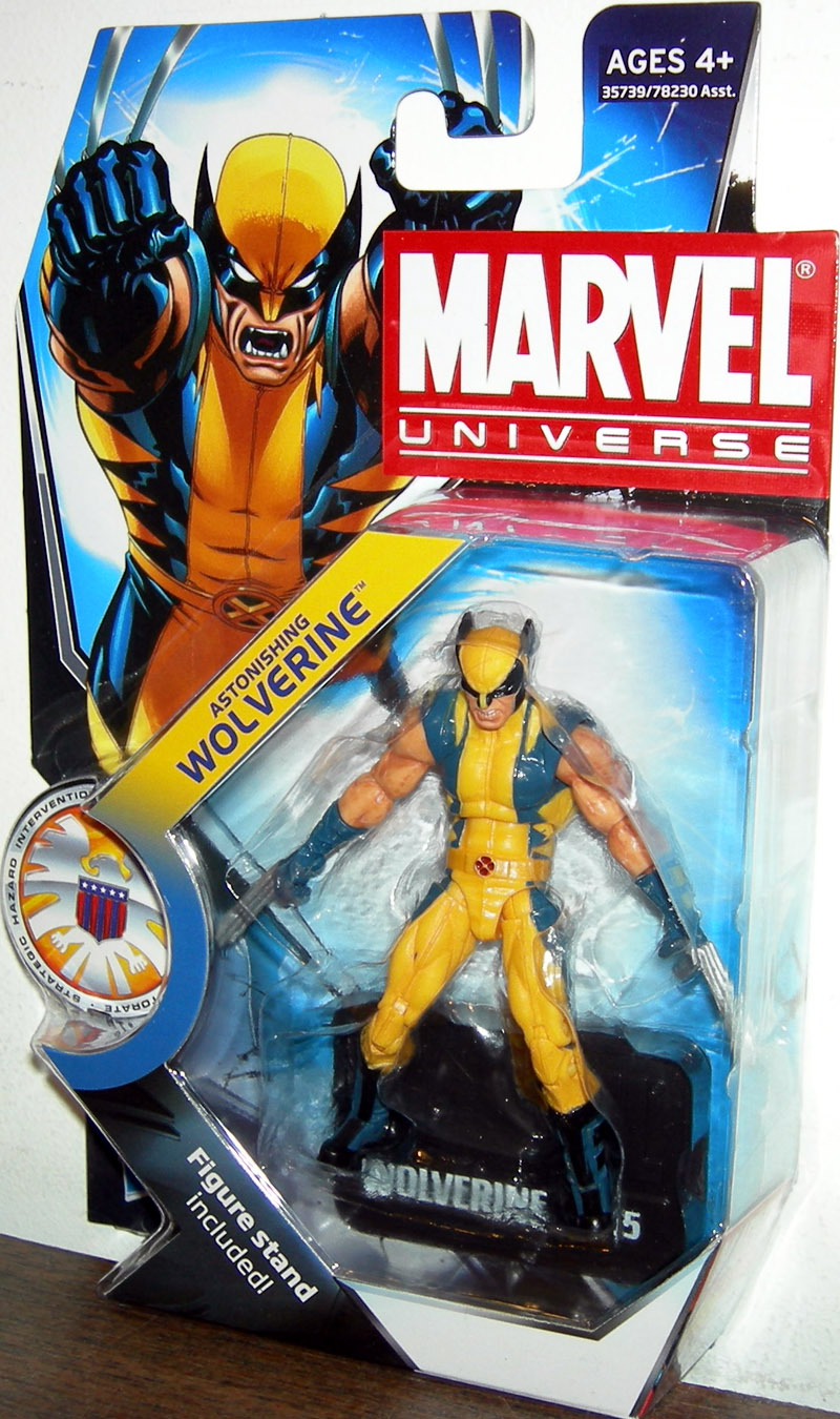 marvel universe wolverine action figure