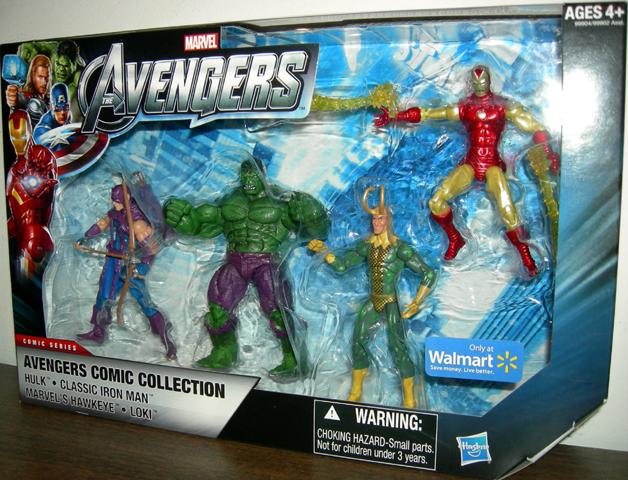 Avengers Comic Collection 4-Pack, 02, Walmart Exclusive