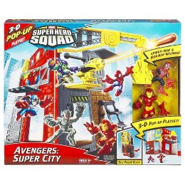 super hero squad playset