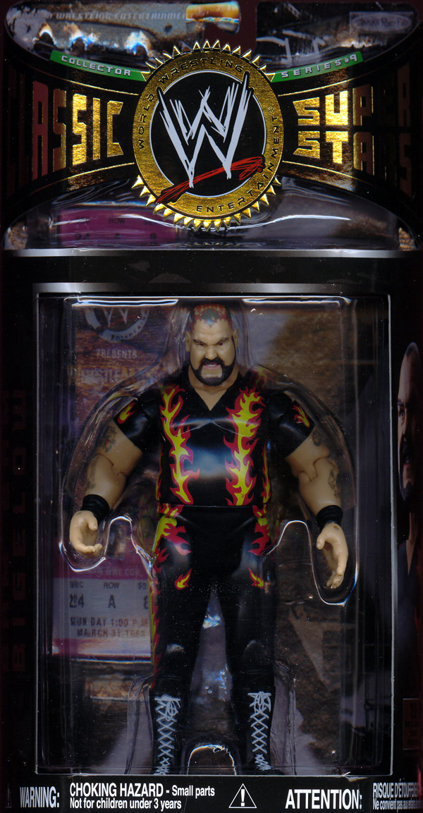 bam bam bigelow action figure with breakaway table then now forever