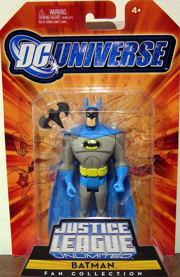 Batman Fan Collection Figure Light Blue Grey Gray Suit