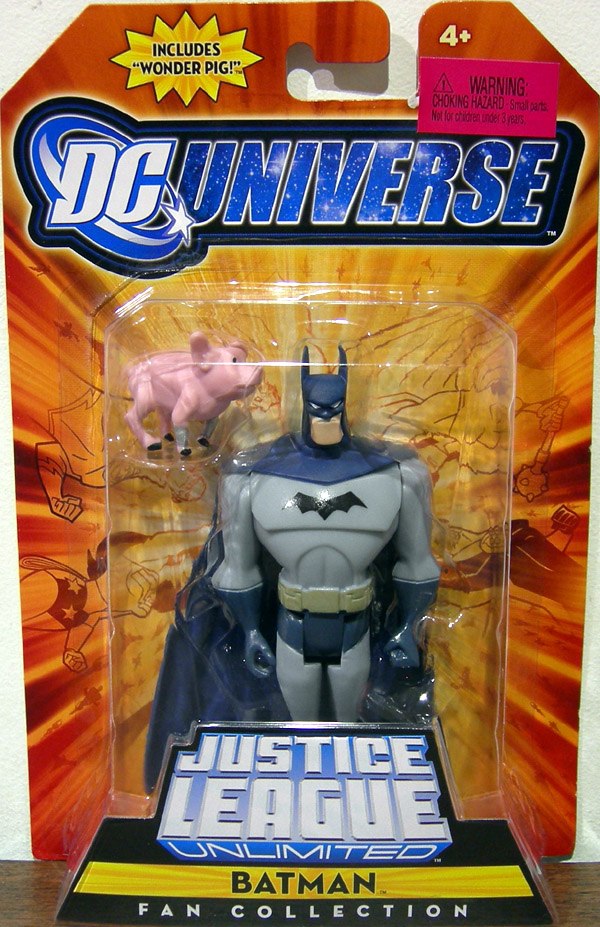 Batman with Wonder Pig Action Figures DC SuperHeroes