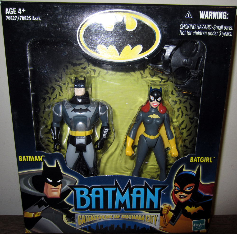 WAL-MART SPECIAL EDITION GATEKEEPERS OF GOTHAM CITY BATMAN AND BATGIRL 
