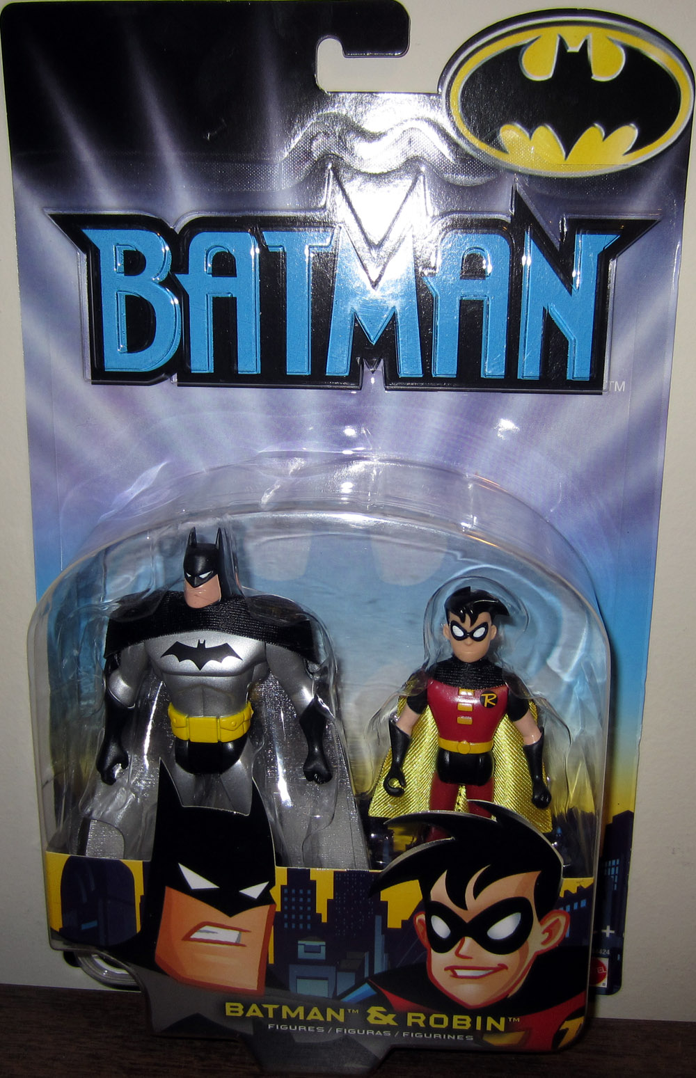 Batman Robin Carded Mattel 2002 action figures