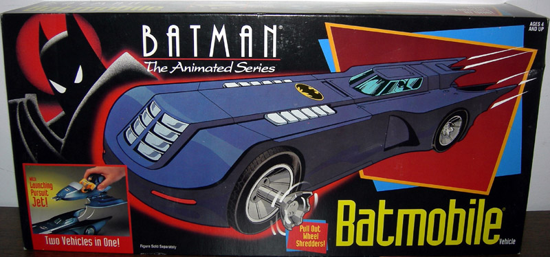 Batmobile Batman Animated Series Kenner