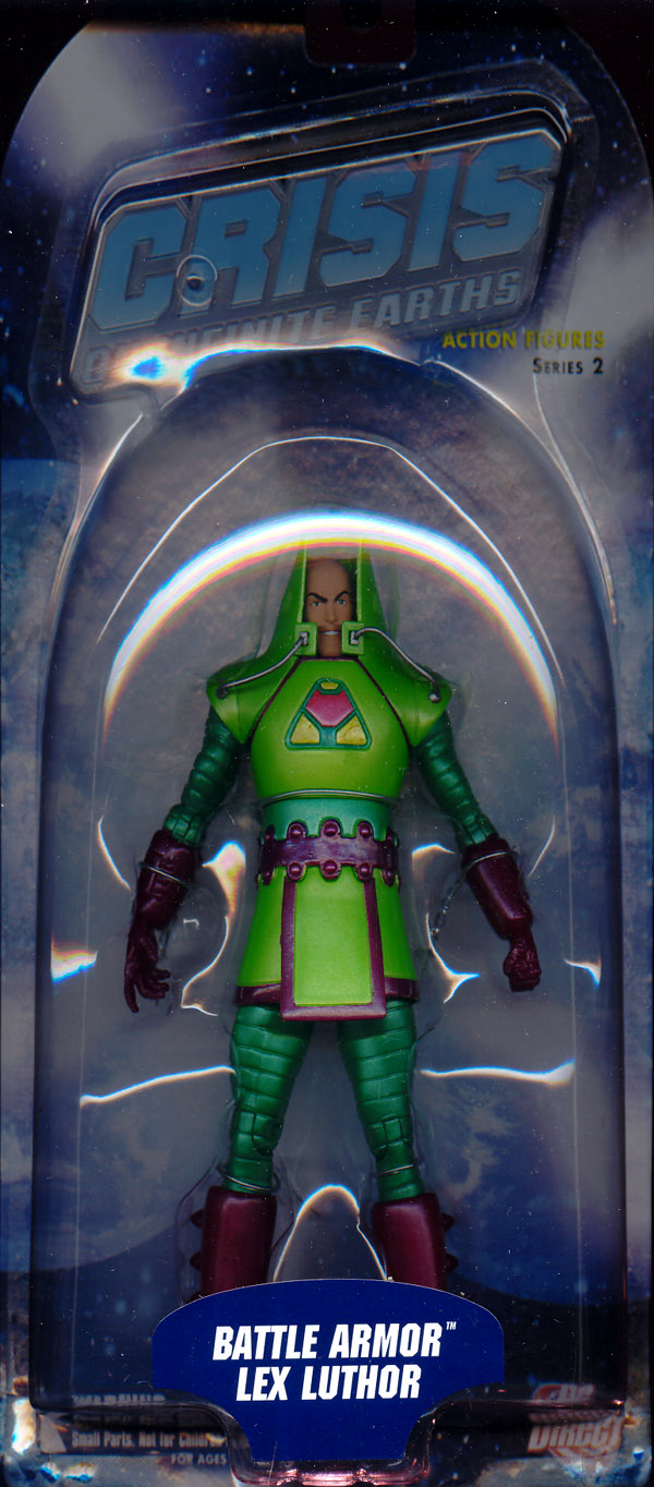 Battle Armor Lex Luthor Action Figure Crisis on Infinite Earths