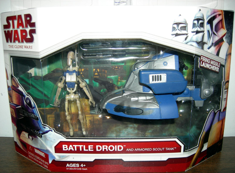 Battle Droid No.7 7 2008 STAR WARS The Clone Wars TCW MOC 