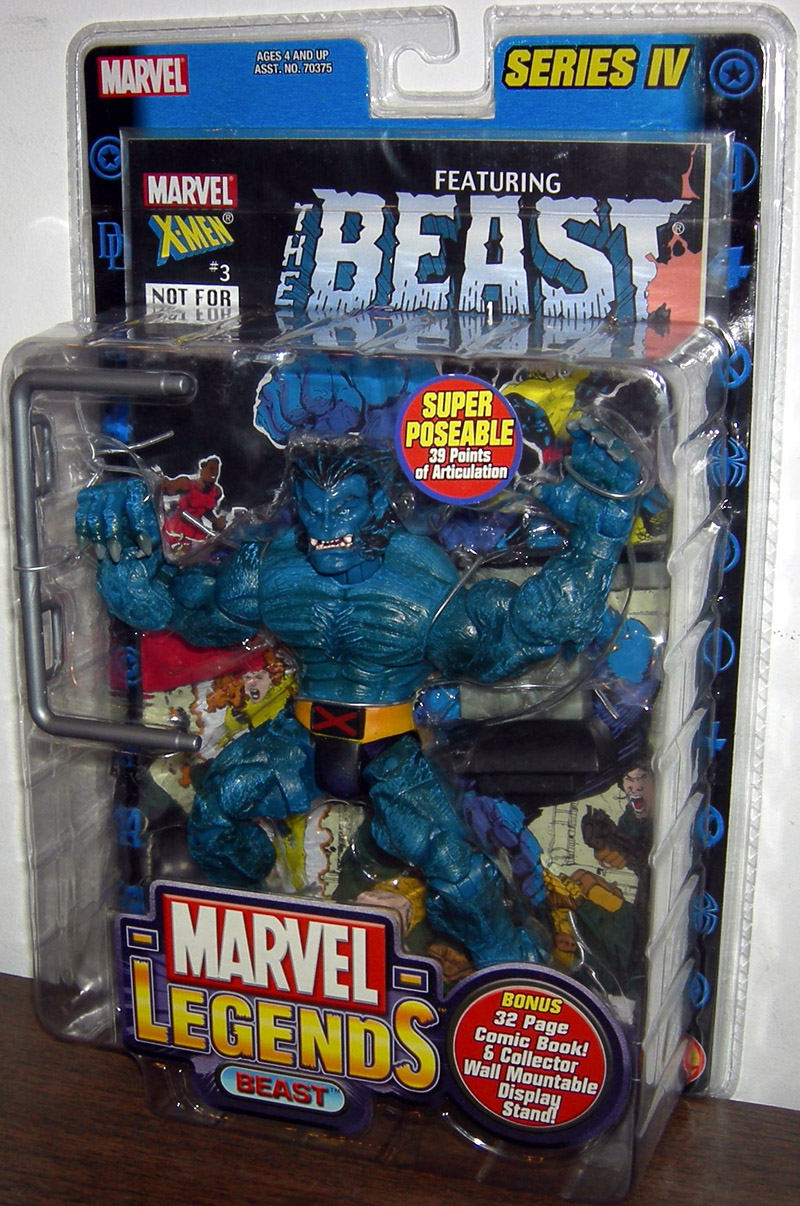 Marvel Entertainment Legends Series 4 Beast Action Figure for sale online