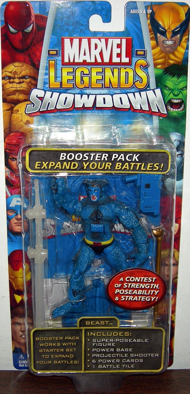 Beast Marvel Legends Showdown Figure Upper Deck