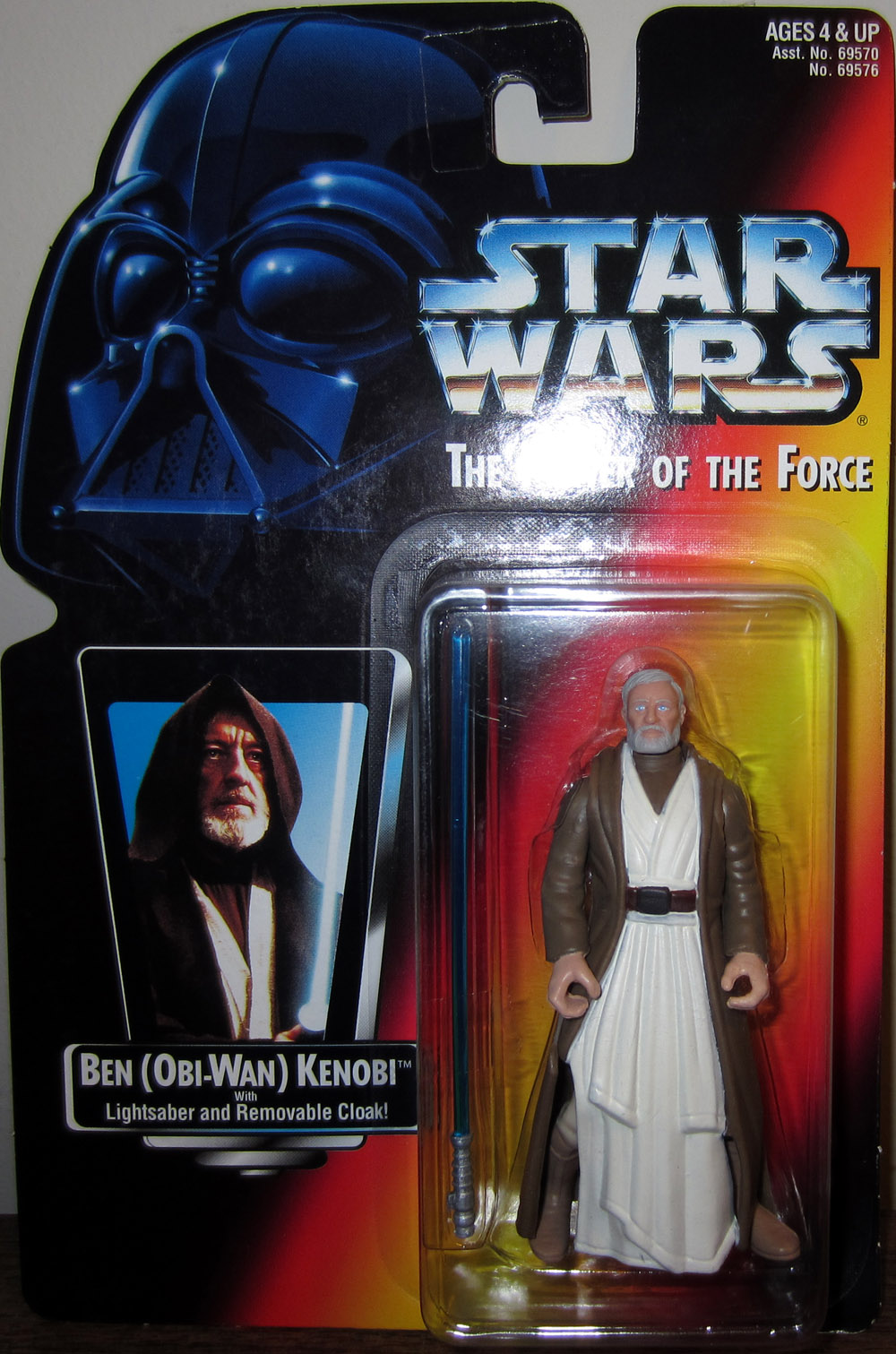 Star Wars Obi-Wan Kenobi Figure w/ Saber by Applause 3.25" 