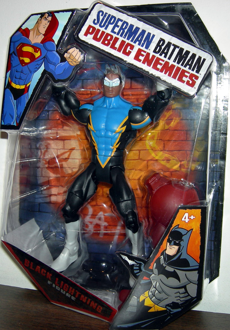 Black Lightning Superman Batman Public Enemies Mattel