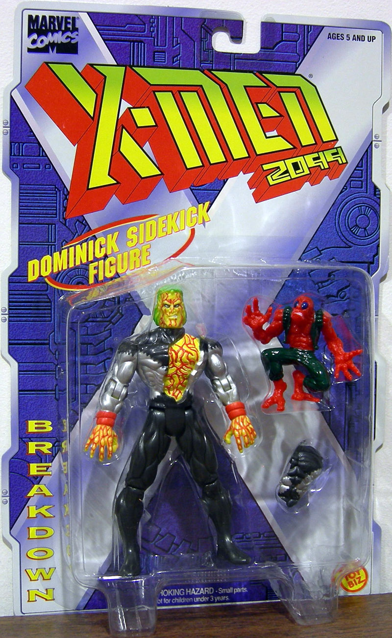 Breakdown Figure X-Men 2099 Dominick Sidekick Toy Biz