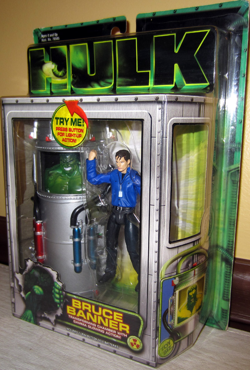 bruce banner action figure