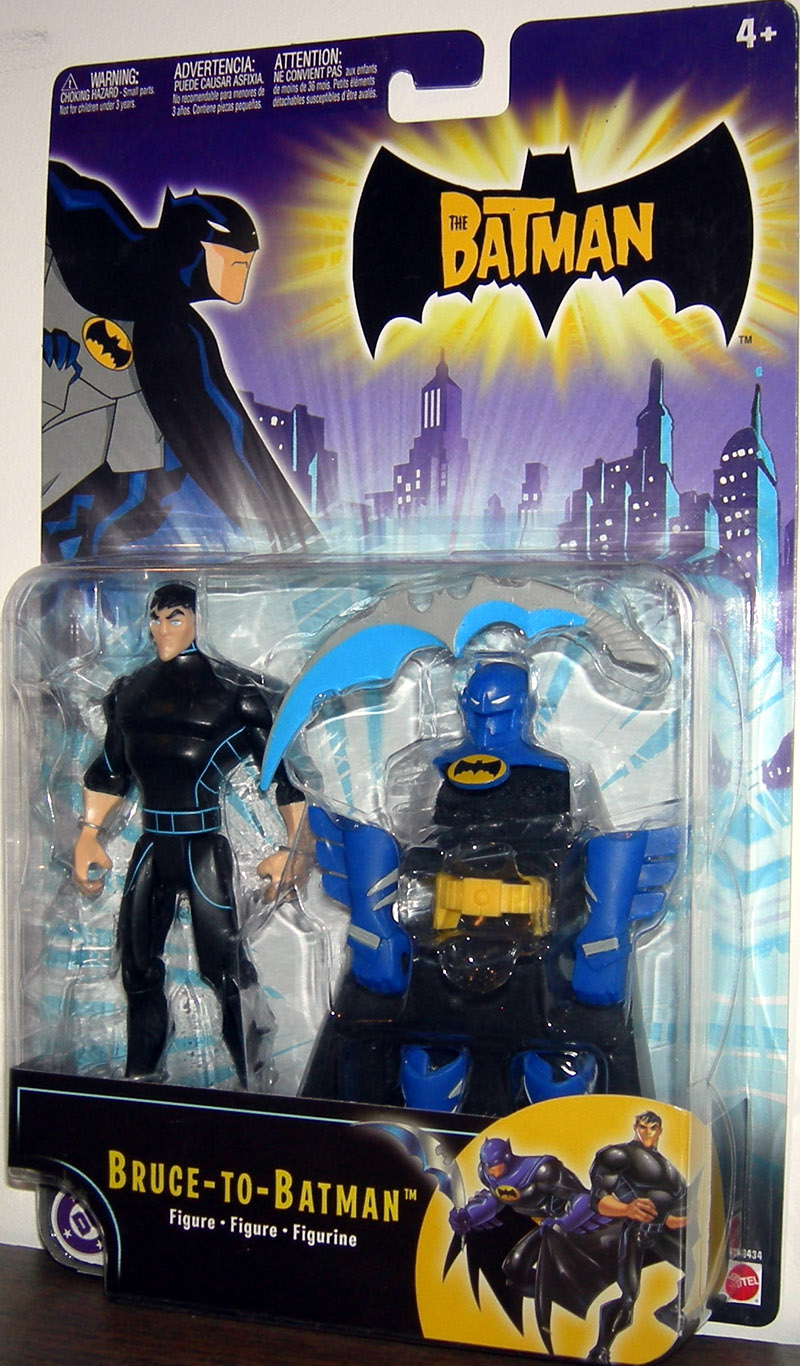 Bruce-to-Batman Action Figure The Batman Animated Series Mattel