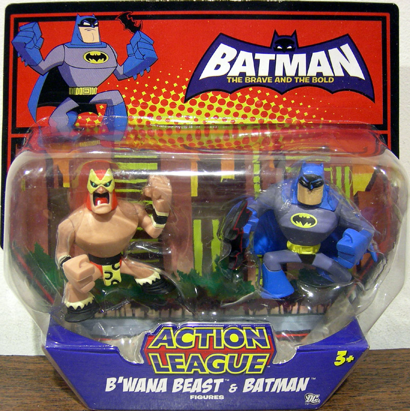 BWanna Beast Batman Action League Action Figures Mattel