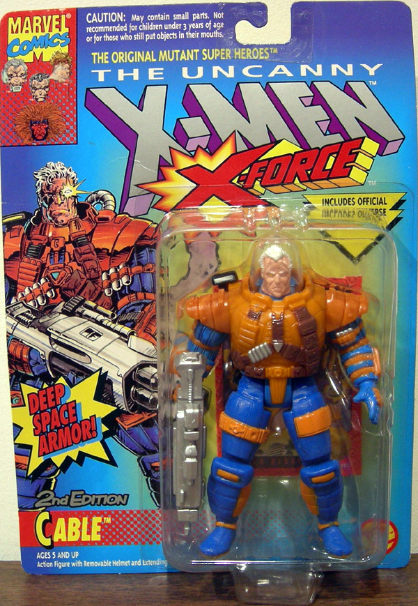 Cable 2nd Edition Action Figure X-Men X-Force Toy Biz