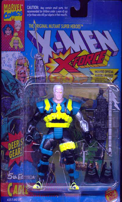 Cable 5th Edition Figure X-Men X-Force Toy Biz