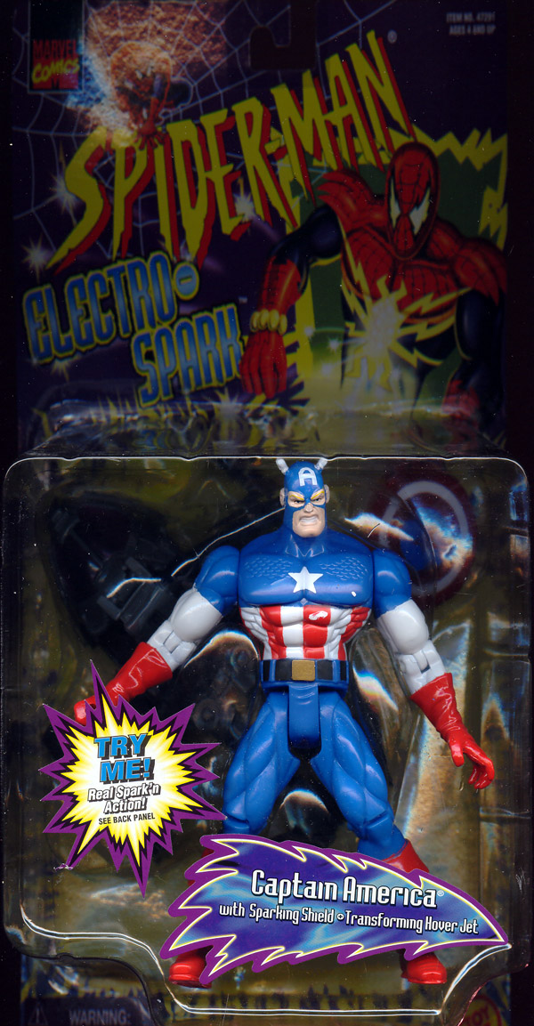 激レア！スパイダーマン Electro Spark キャプテン・アメリカ 激レア！スパイダーマン Electro Spark キャプテン・アメリカ