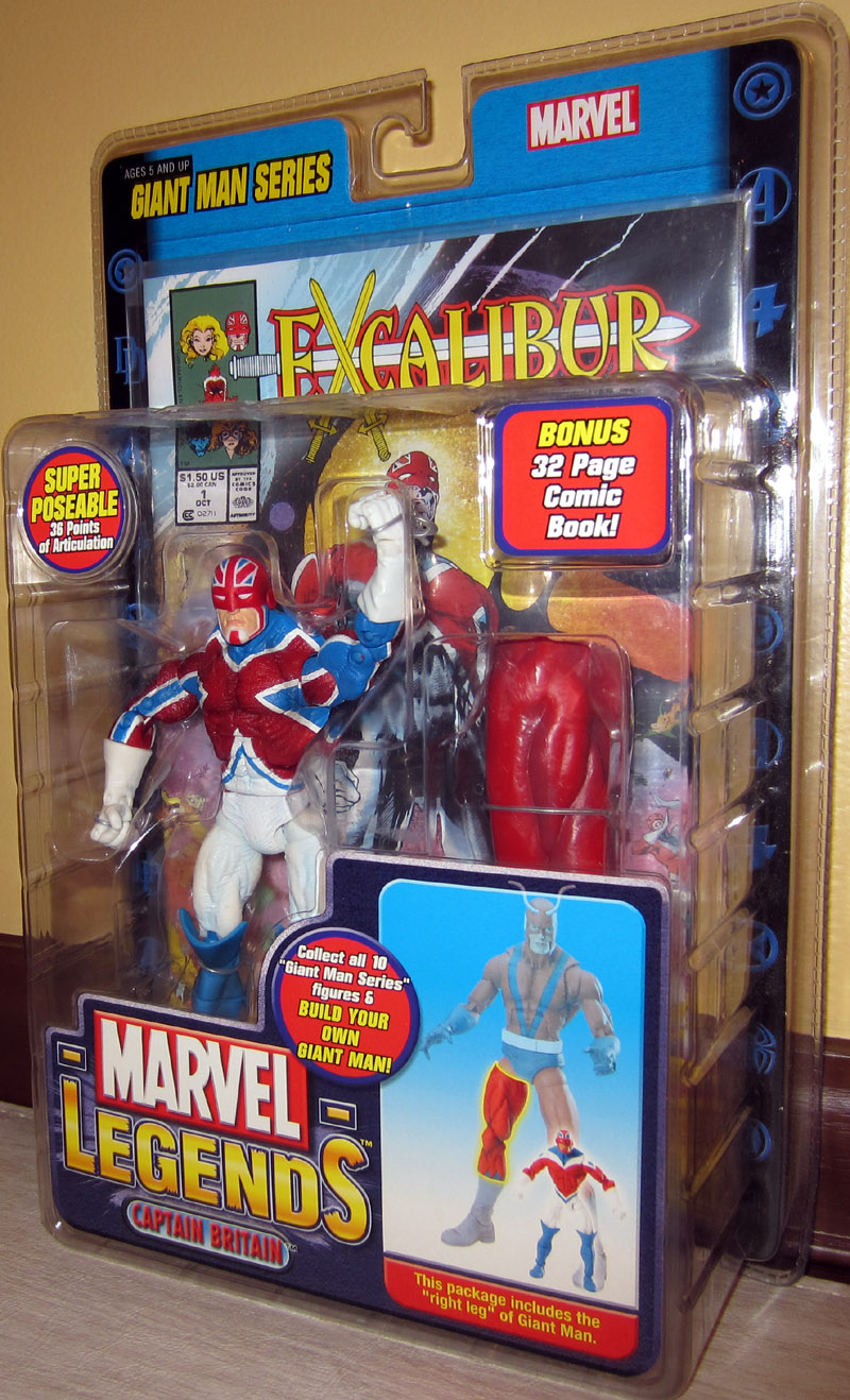 Captain Britain Marvel Legends