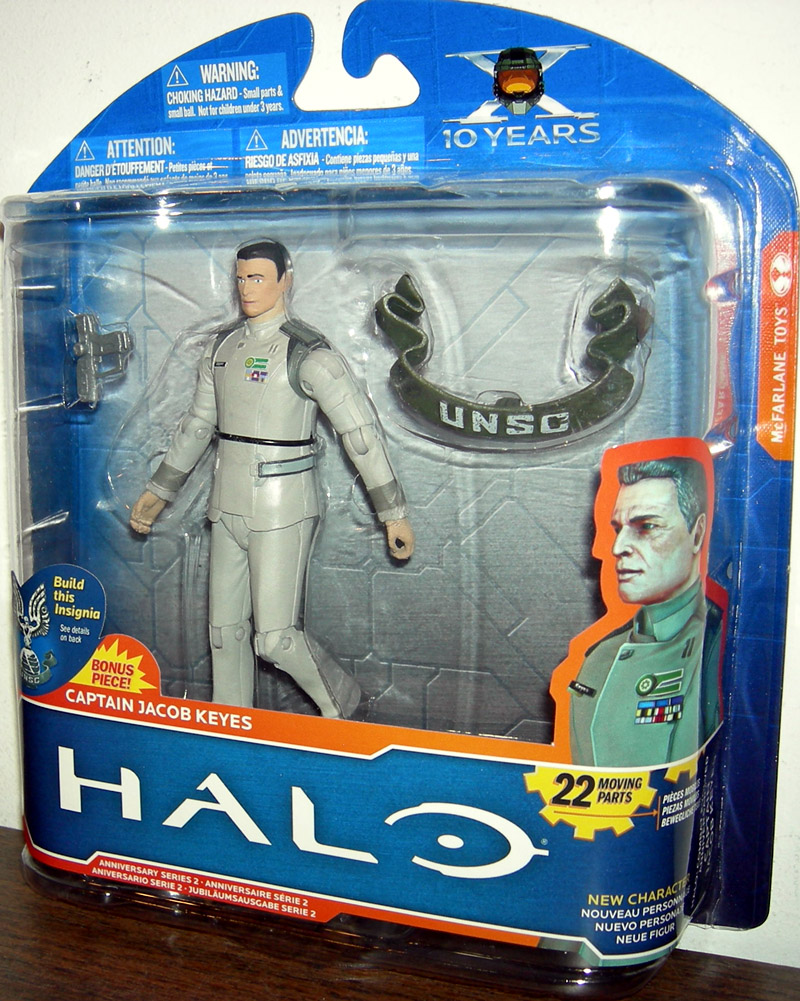 McFarlane Toys Halo 10th Anniversary Series 2 Captain Jacob Keyes Action  Figure - US