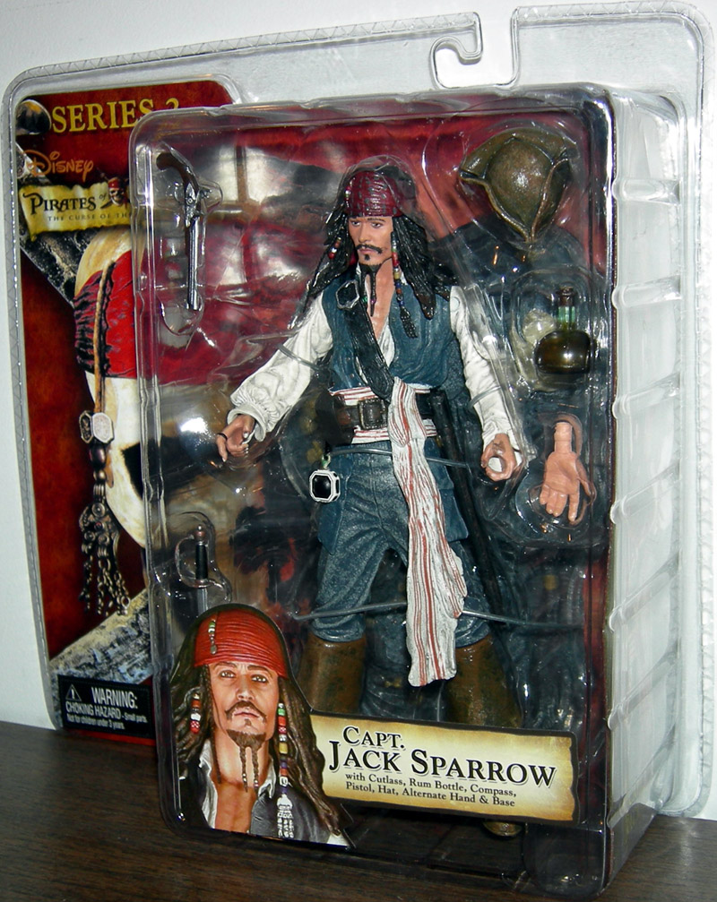 Capt Jack Sparrow Curse Black Pearl, series 2
