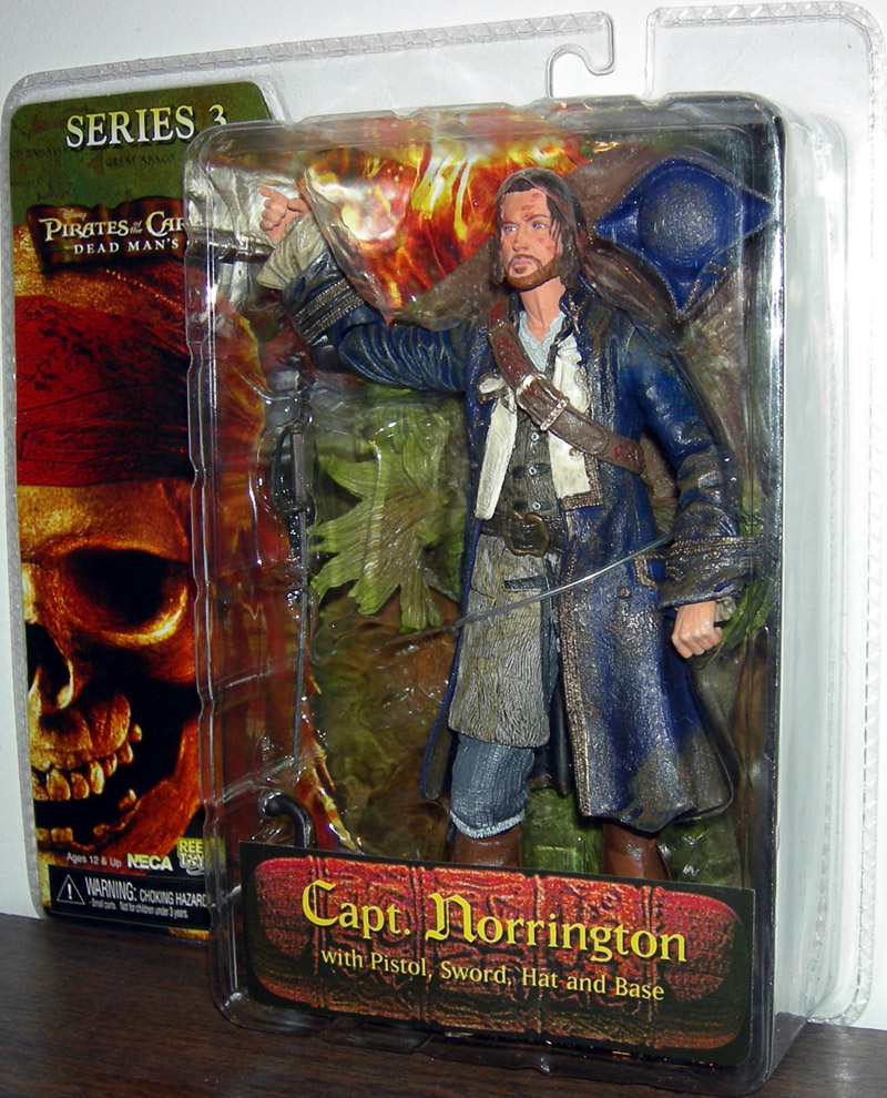 Capt Norrington Pirates Caribbean Dead Mans Chest Action Figure