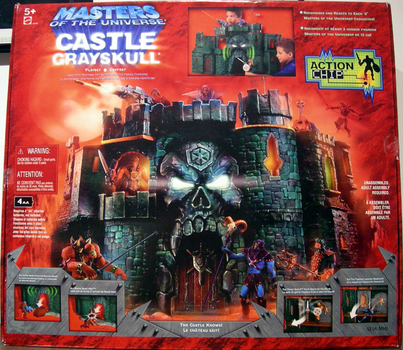Castle Grayskull Greyskull Masters Universe HeMan playset